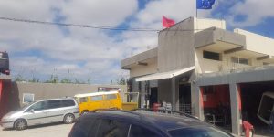 Garage forecourt